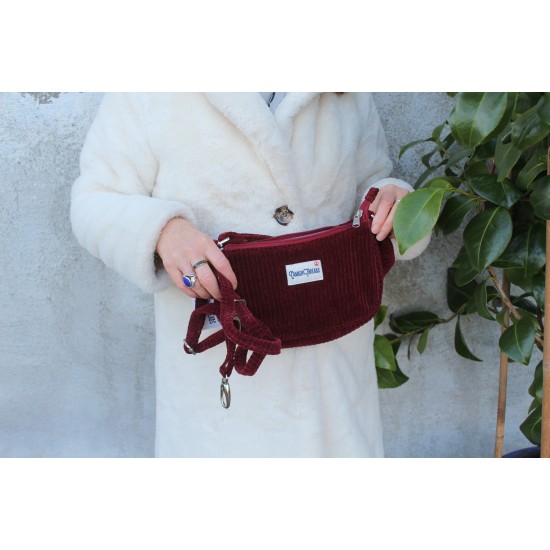 Manchester Cord Baguette Red